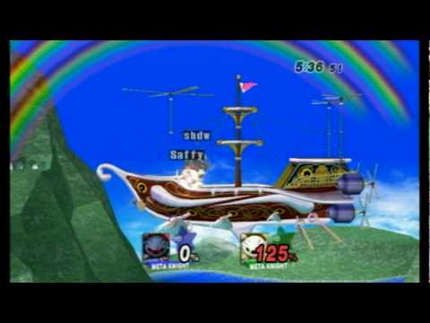 VC7 Atomsk (MetaKnight) vs. Shadow (MetaKnight) 3 - SSBB