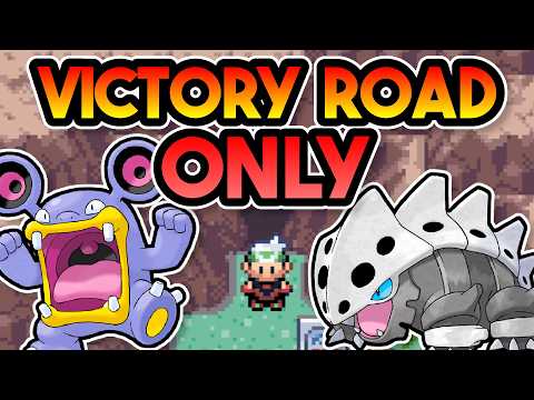 Can I Beat Pokemon Emerald with ONLY Victory Road Pokemon?
