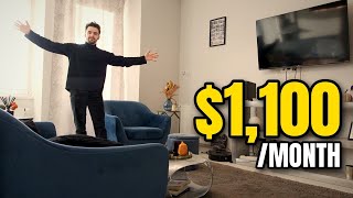 I Left France for Budapest - Look Inside My $1,100/Month Apartment