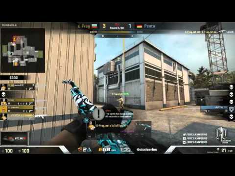 GOCL S3: PENTA vs E-Frag de_cache [EN]