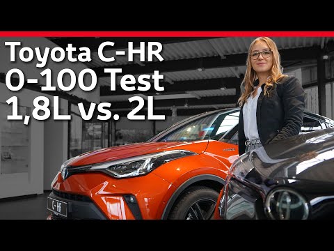 Toyota C-HR Hybrid 2,0L vs. 1,8L - 0-100 Test | Acceleration Test