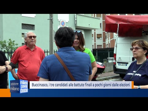 Buccinasco, i tre candidati alle battute finali della campagna elettorale a pochi giorni dal voto