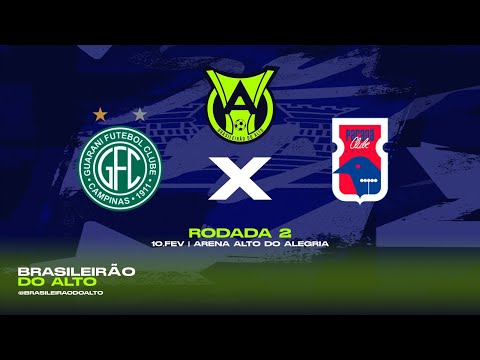 2º RODADA JOGO 5: PARANÁ 1x2 GUARANI