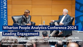 Leading Engagement with the NHL's Kimberly Davis – Wharton People Analytics Conference 2024