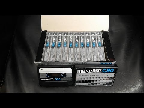 1975 Maxell UD Type 1 Cassette - How Old? Cassettes All Deteriorate Don't They?