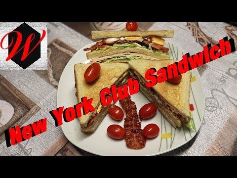 New York Club Sandwisch / Das beste Sandwich der Welt einfach, lecker und schnell zubereitet