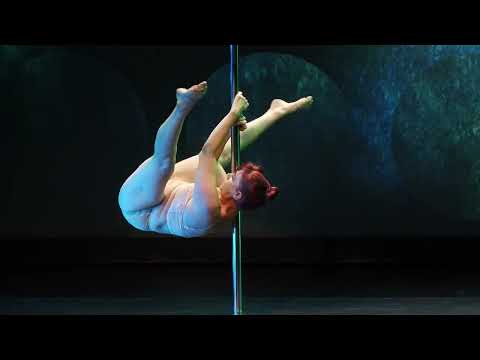 2nd Place, Artistic Dance, Advanced, 2022 LOLPoleFest - Red Rider