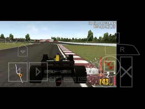 toca race driver 3 challenge psp time attack (SPA GP CIRCUIT)