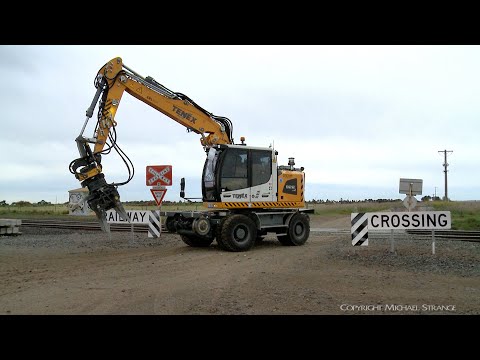 TENEX Rail Hi-Rails At Gheringhap (17/9/2021) - PoathTV Australian Trains & Railways