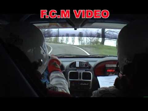 CAMERA CAR RALLY STRADA DEI MULINI 2010 Marlieri - Delia Renault Clio Rs N3