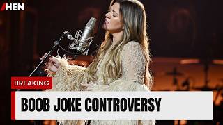 Kelly Clarkson Jokes Her ‘Perfect’ Small Breasts Won’t Slip Out Onstage