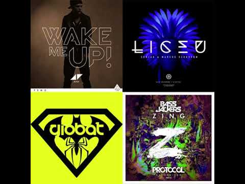 Avicii . Aloe Blacc  Bassjackers vs Sebjak  Marcus Schossow - Wake me up at Zing Liceu GiObAT Mashup