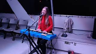 Katrina Cain singing Angel by Sarah McLaughlin.