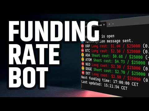 Track Crypto Funding: Binance Funding Rates Bot | SwatCat Series Part 3 (2025)
