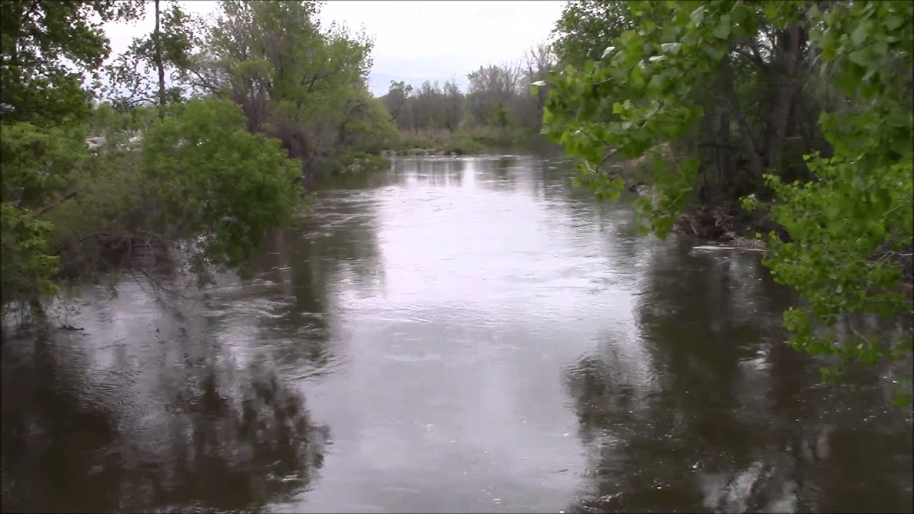 St Vrain River Boulder County Colorado