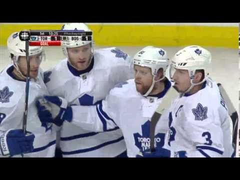 Franson 1-1 Goal - Maple Leafs vs. Bruins (R1G7) - May/13/2013