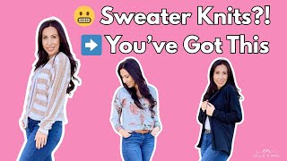 How to Sew Sweater Knit Fabric Without Fear | Cardigans, Tips & Fabric Hacks