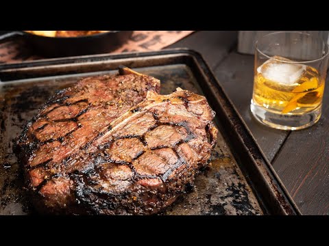 Porterhouse Steak and Smoked Old Fashioned Cocktail Recipe | Oklahoma Joe's®
