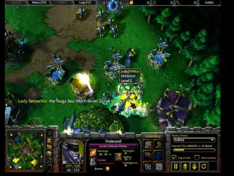 WC3 Shoutcast 2v2 aAa vs Surrey Cast on Twisted Meadows 2of6