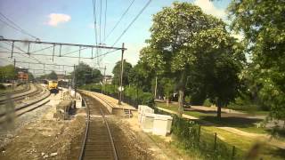 preview picture of video '[cabinerit] A train driver's view: Nijmegen - Den Bosch, MAT64, 17-May-2014.'