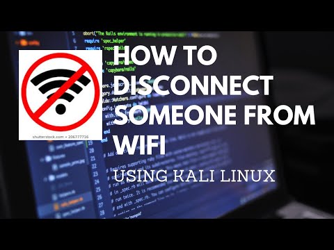 How to disconnect someone from WIFI | Deauthentication attack | Tech Centre | Kali Linux | Hacking