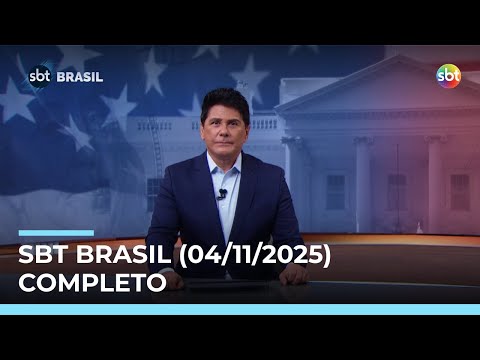 Assista à íntegra do SBT Brasil deste terça-feira (04/11/2025) | #SBTBrasil