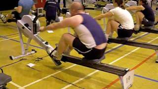 Indoor Rowing 500m World Record - 1:14.4s Rob Smith & 1:29.4s Graham Lay