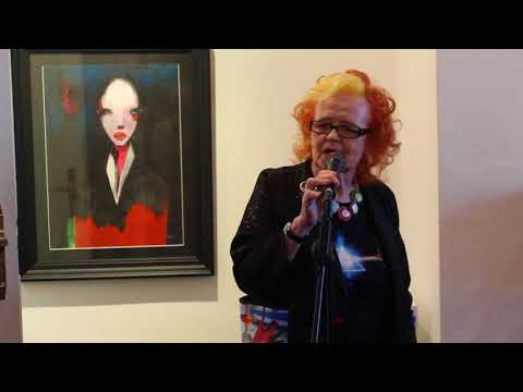 Eddie Cahill exhibition @ The Origin Gallery, Dublin, opened by artist Brian Maguire.