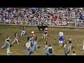 18+ Johnson County Sheriff's Posse Rodeo - Ladies Steer Scramble ......OUCH 😵‍💫🤕😵