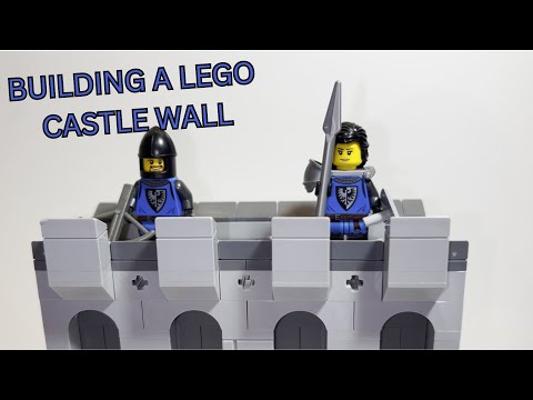 How to Build a Modular LEGO Castle Wall | Beginner Tutorial