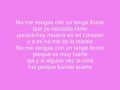 Tango Lloron -- Las Divinas -- testo 