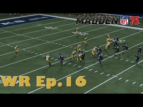 Madden NFL 15 Connected Franchise: WR Ep. 16 - CRAZY SEASON FINISH