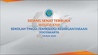 Download lagu Live Stream  SIDANG SENAT TERBUKA WISUDA XXIII STTKD YOGYAKARTA mp3