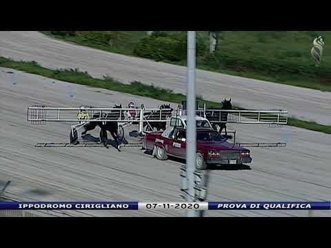 Aversa trotto 7 Novembre 2020 - Prova di qualifica