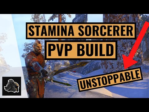 Elder Scrolls Online Stamina Sorcerer PvP Build: Lost Depths Update