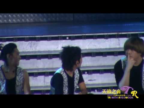 [TR天籁之音] 100307 Super Show 2 Shanghai Encore - Angela - Ryeowook focus