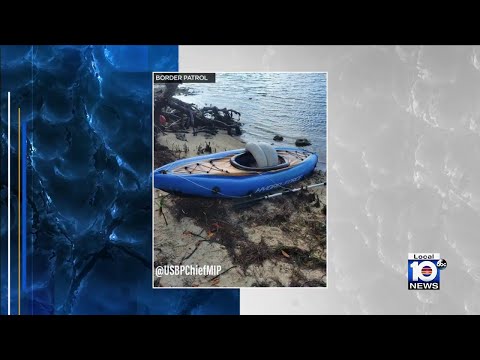 Cuban migrants makes it to Marathon in inflatable kayak