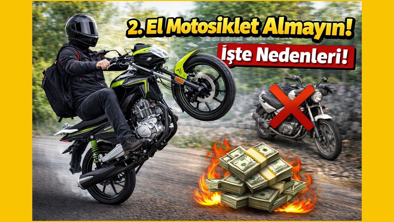 Bunları Bilmeden 2. El Motosiklet Almayın!