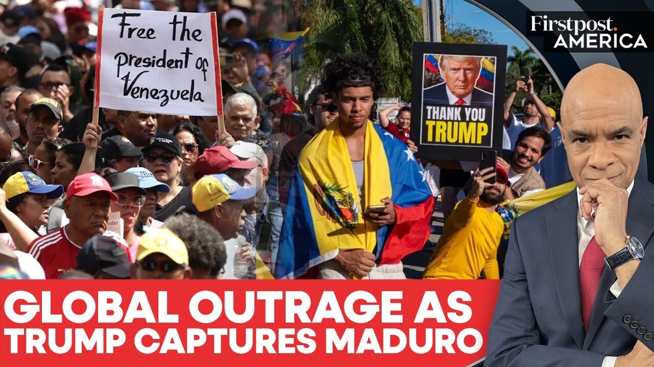 "No Blood for Oil": Trump Captures Maduro, Protests Explode Worldwide | Firstpost America | N18G