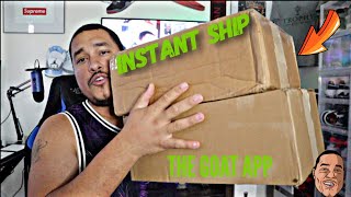 GOAT APP Unboxing With Instant Ship."WAS IT WORTH"