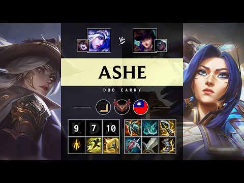 Ashe ADC vs Caitlyn - TW Grandmaster Patch 25.18