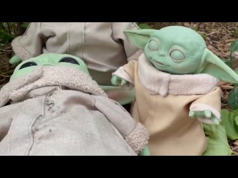 Baby Yoda and Baby Baby Yoda Force Heal Baby Yoda