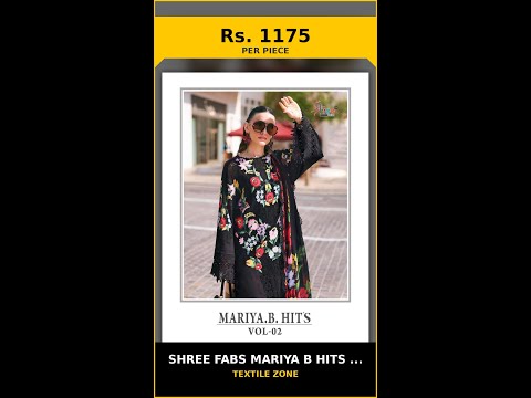 Shree Fabs Mariya B Hits Vol 2 - Cotton Dupatta – product video thumbnail