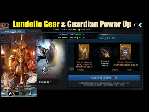 Darkness Rises Guardian & Lundelle Gear Power Up