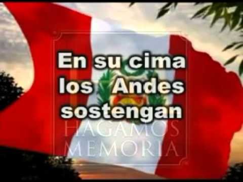Himno Nacional del Perú - Sexta estrofa - OFICIAL