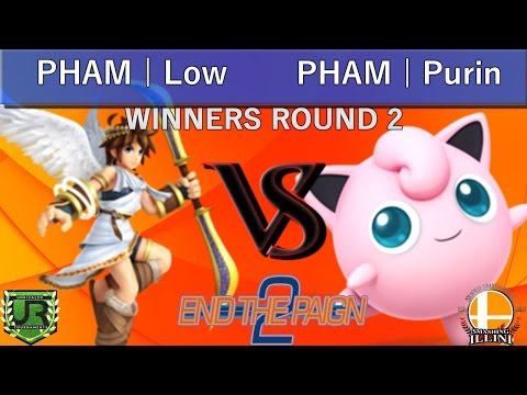 End The Paign 2  WINNERS ROUND 2 - PHAM | Low Carb (Pit) vs PHAM | Purin (Jigglypuff)