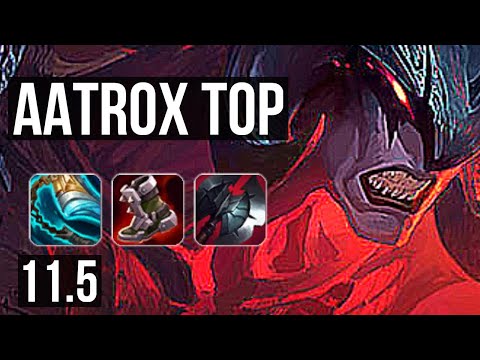 AATROX vs URGOT (TOP) (DEFEAT) | Rank 4 Aatrox, 7 solo kills | TR Challenger | v11.5