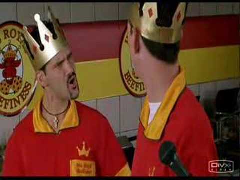 Scarface is on the grill, b.