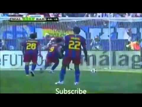 LigaBBVA Malaga vs Barcelona 1 3 Les Buts 21 05 2011