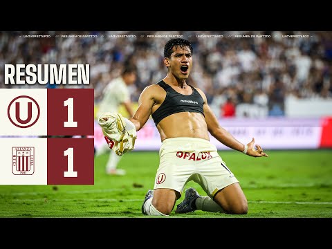 Alianza Lima 1-1 Universitario | RESUMEN EXTENDIDO del clásico por la fecha 7 del Apertura 2025